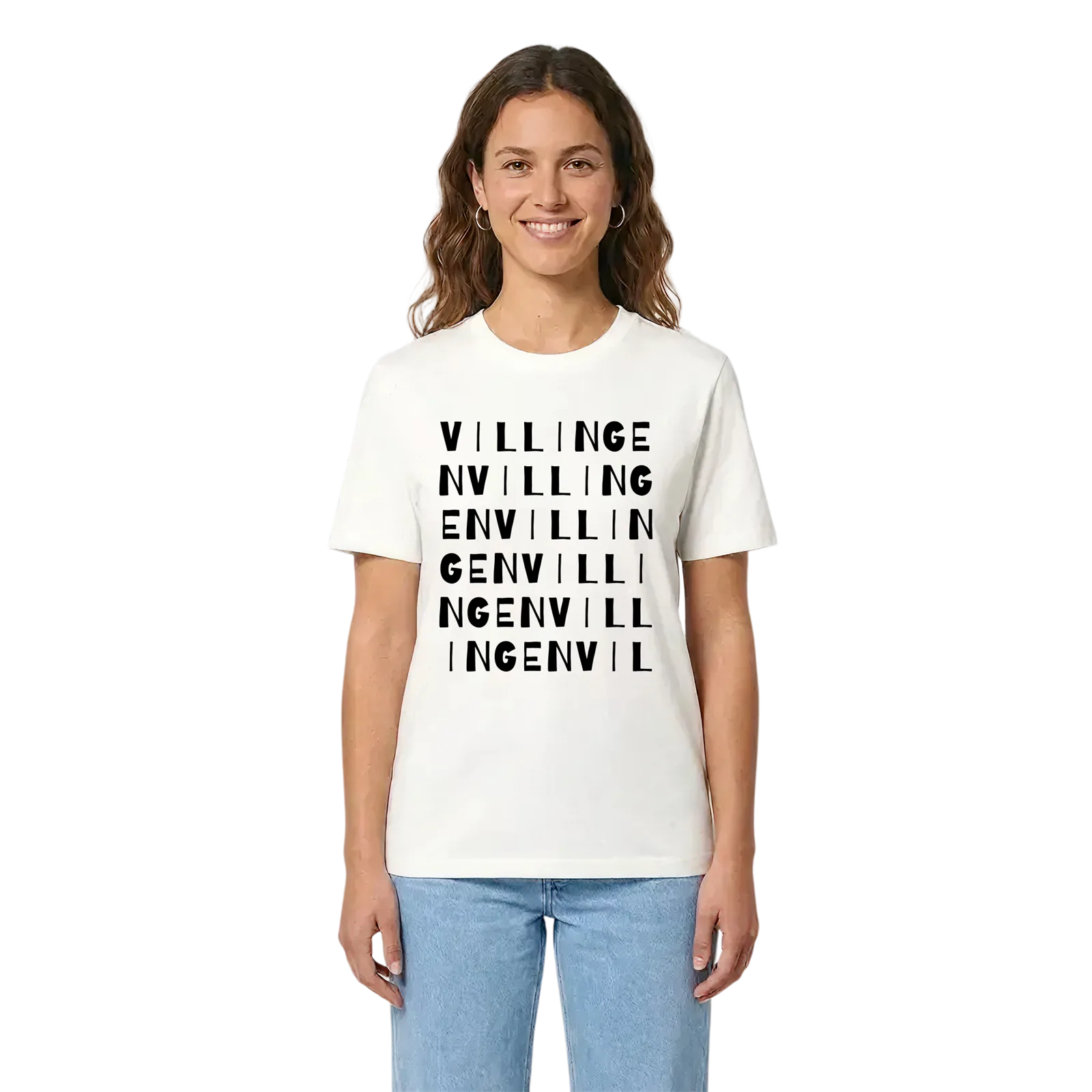 Villingen ordlek t-shirt – White, i miljö
