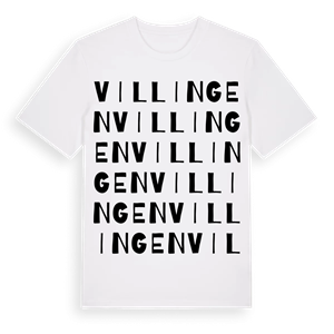 Villingen ordlek t-shirt – ekologisk bomull t-shirt från Pinshirt