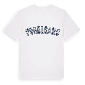 Vogelsang college t-shirt – ekologisk bomull t-shirt från Pinshirt