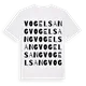 Vogelsang ordlek t-shirt