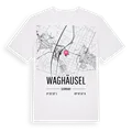 Waghäusel karta t-shirt