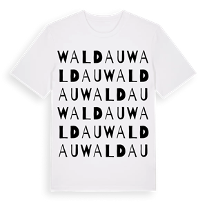 Waldau ordlek t-shirt – ekologisk bomull t-shirt från Pinshirt