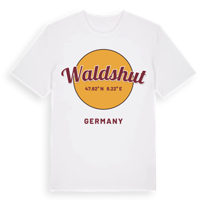 Waldshut cirkel t-shirt – ekologisk bomull t-shirt från Pinshirt