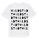 Waldstadt ordlek t-shirt