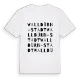 Walldürn-Stadt ordlek t-shirt