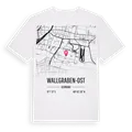 Wallgraben-Ost karta t-shirt