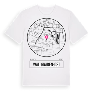 Wallgraben-Ost t-shirt – ekologisk bomull t-shirt från Pinshirt