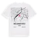 Wallgraben-West karta t-shirt