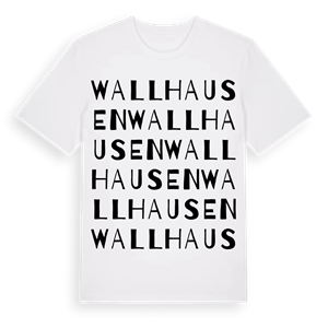 Wallhausen ordlek t-shirt – ekologisk bomull t-shirt från Pinshirt