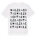 Walzbachtal ordlek t-shirt