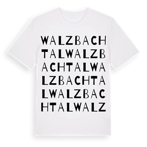 Walzbachtal ordlek t-shirt – ekologisk bomull t-shirt från Pinshirt