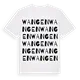 Wangen ordlek t-shirt