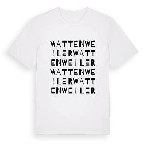 Wattenweiler ordlek t-shirt – ekologisk bomull t-shirt från Pinshirt