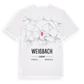 Weißbach karta t-shirt