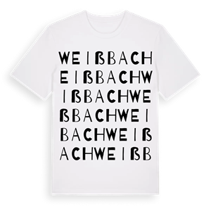 Weißbach ordlek t-shirt – ekologisk bomull t-shirt från Pinshirt