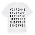 Weißenhof ordlek t-shirt