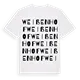 Weißenhof ordlek t-shirt