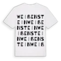 Weißenstein ordlek t-shirt