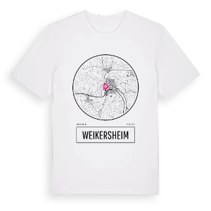 Weikersheim t-shirt – ekologisk bomull t-shirt från Pinshirt