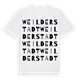 Weil der Stadt ordlek t-shirt