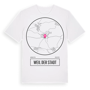 Weil der Stadt t-shirt – ekologisk bomull t-shirt från Pinshirt