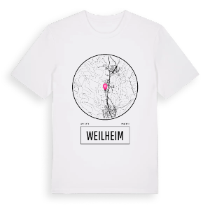 Weilheim t-shirt – ekologisk bomull t-shirt från Pinshirt
