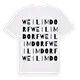 Weilimdorf ordlek t-shirt