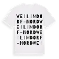 Weilimdorf-Nord ordlek t-shirt