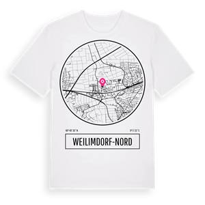 Weilimdorf-Nord t-shirt – ekologisk bomull t-shirt från Pinshirt