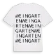 Weingarten ordlek t-shirt