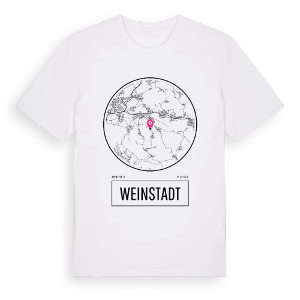 Weinstadt t-shirt – ekologisk bomull t-shirt från Pinshirt