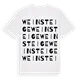 Weinsteige ordlek t-shirt