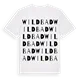 Wildbad ordlek t-shirt