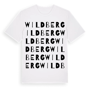 Wildberg ordlek t-shirt – ekologisk bomull t-shirt från Pinshirt
