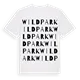 Wildpark ordlek t-shirt
