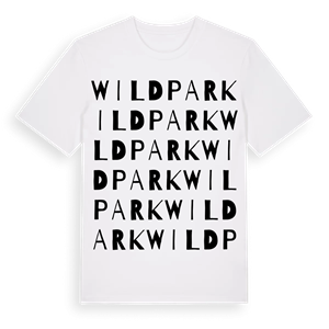 Wildpark ordlek t-shirt – ekologisk bomull t-shirt från Pinshirt