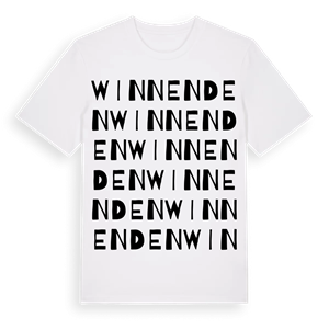 Winnenden ordlek t-shirt – ekologisk bomull t-shirt från Pinshirt