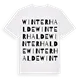 Winterhalde ordlek t-shirt