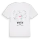 Winzeln karta t-shirt
