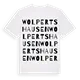 Wolpertshausen ordlek t-shirt