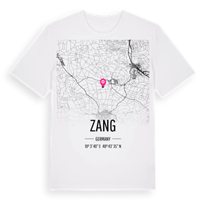 Zang karta t-shirt – ekologisk bomull t-shirt från Pinshirt