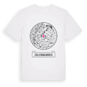 Zollernalbkreis t-shirt – ekologisk bomull t-shirt från Pinshirt