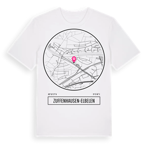 Zuffenhausen-Elbelen t-shirt – ekologisk bomull t-shirt från Pinshirt