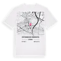 Zuffenhausen-Frauensteg karta t-shirt