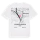 Zuffenhausen-Hohenstein karta t-shirt