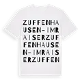 Zuffenhausen-Im Raiser ordlek t-shirt