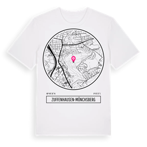 Zuffenhausen-Mönchsberg t-shirt – ekologisk bomull t-shirt från Pinshirt