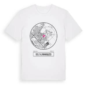 100. Yıl Mahallesi t-shirt – ekologisk bomull t-shirt från Pinshirt