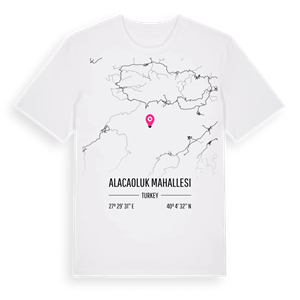 Alacaoluk Mahallesi karta t-shirt – ekologisk bomull t-shirt från Pinshirt