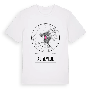 Altıeylül t-shirt – ekologisk bomull t-shirt från Pinshirt